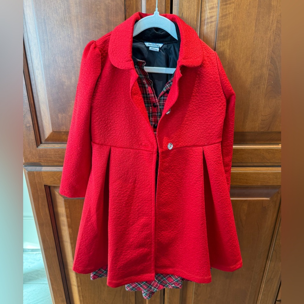 Size 5 Christmas Overcoat and Dress